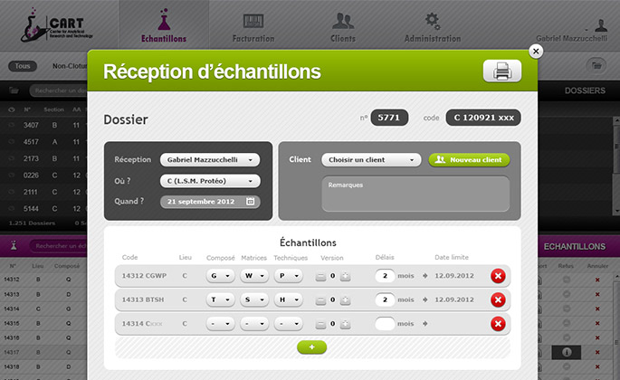 CART scientific application