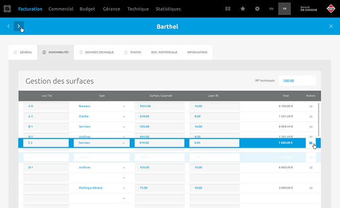 Property management application