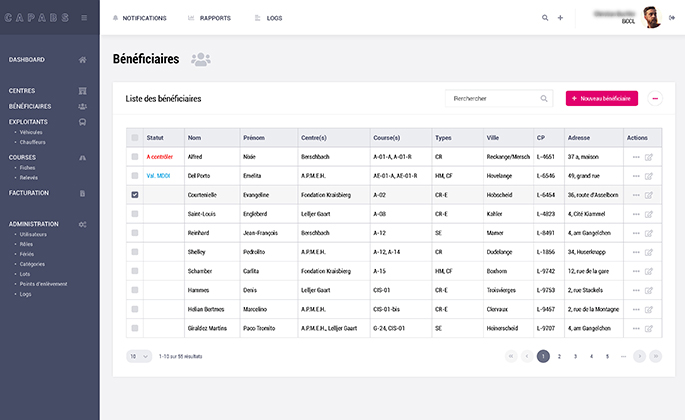 Plateforme logistique