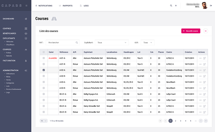 Plateforme logistique